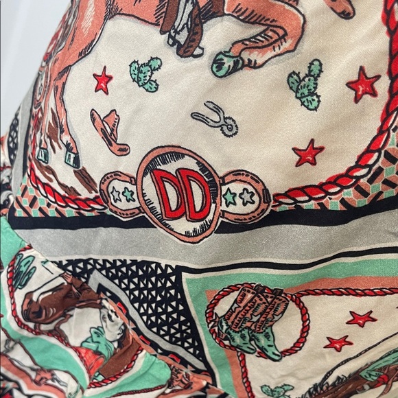 Double D Ranch Colorful Western A-Line Skirt - Picture 3 of 7